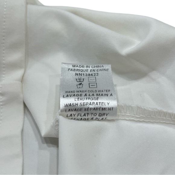 Tobi White Pleated Mini Skirt | Size XS - Picture 6 of 6